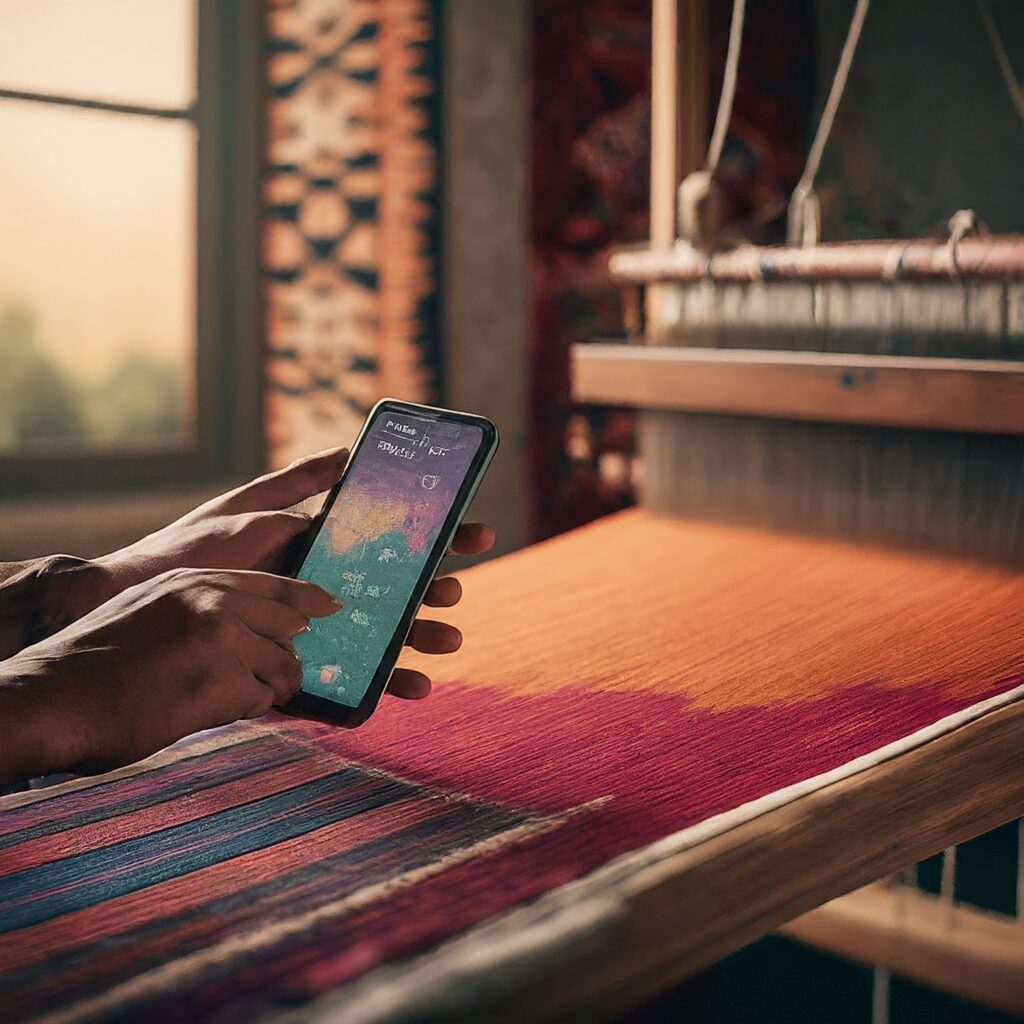 The Indian handicraft industry is undergoing a fascinating transformation.  This blog explores how technology is becoming a powerful tool for artisans,  boosting their skills, reach, and overall livelihood.