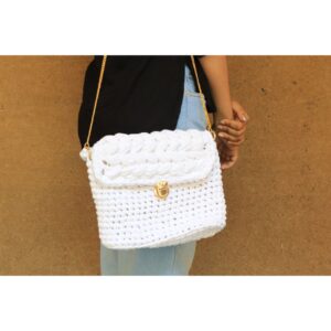 Crochet Puff Bag - Image 4