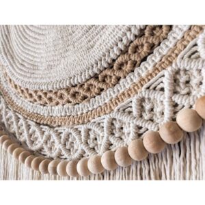 macrame wall hanginging 24" wide - Image 2